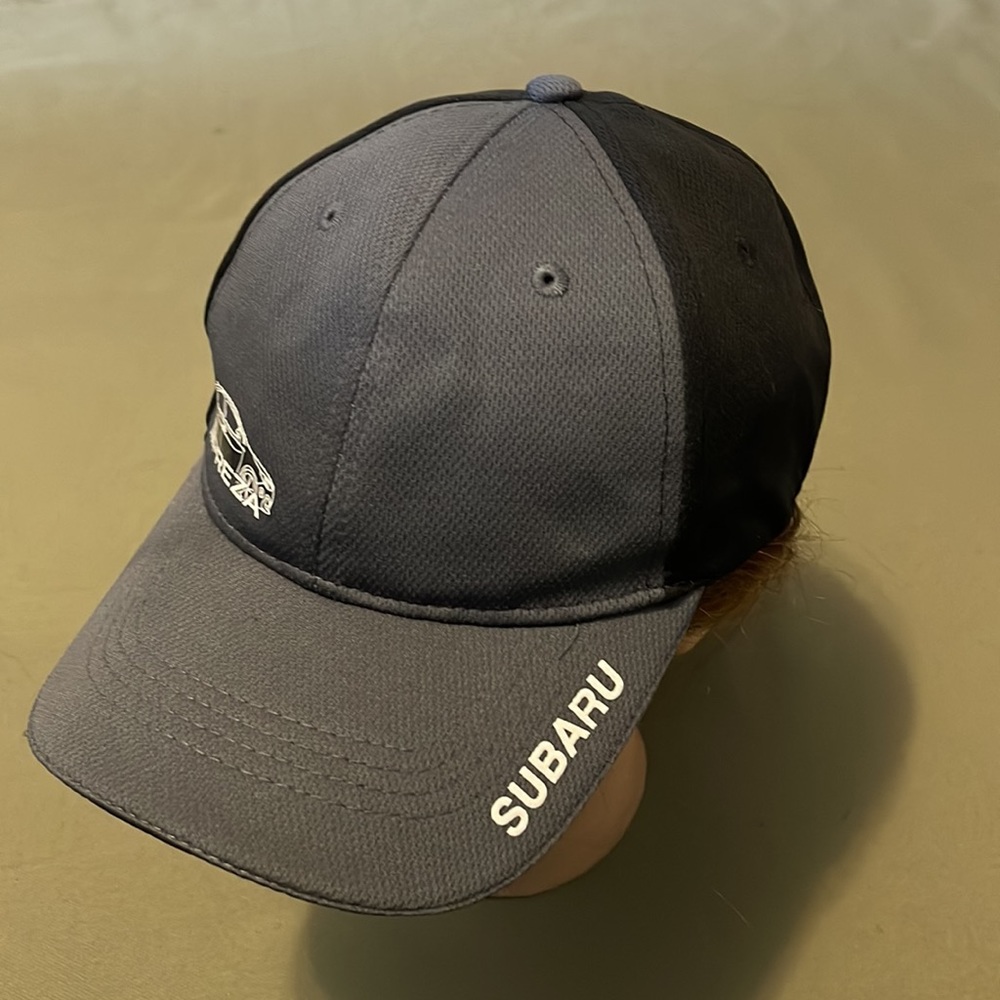 SUBARU Impreza  grey/ black adjustable Hat / cap